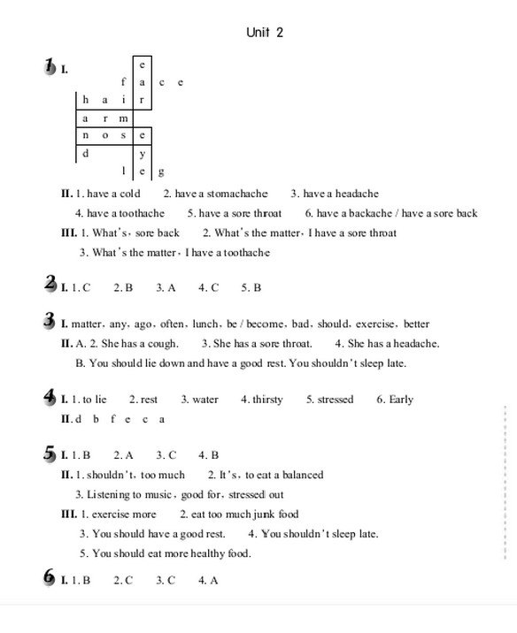 ���а��꼉�σ�Ӣ�Z���I(y��)���𰸡���ƪ��